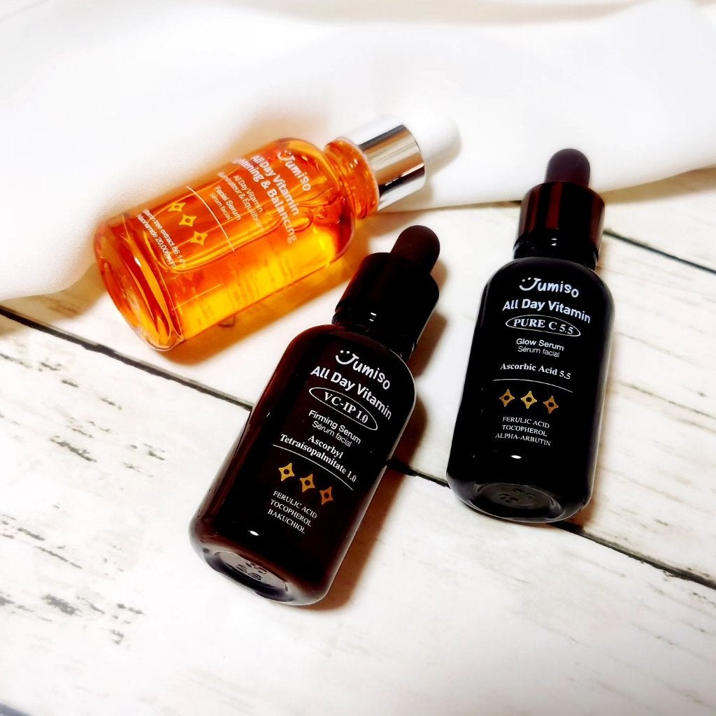 オールデイビタミンブライトニング&バランシングフェイシャルセラム/JUMISO/美容液を使ったクチコミ(2枚目)