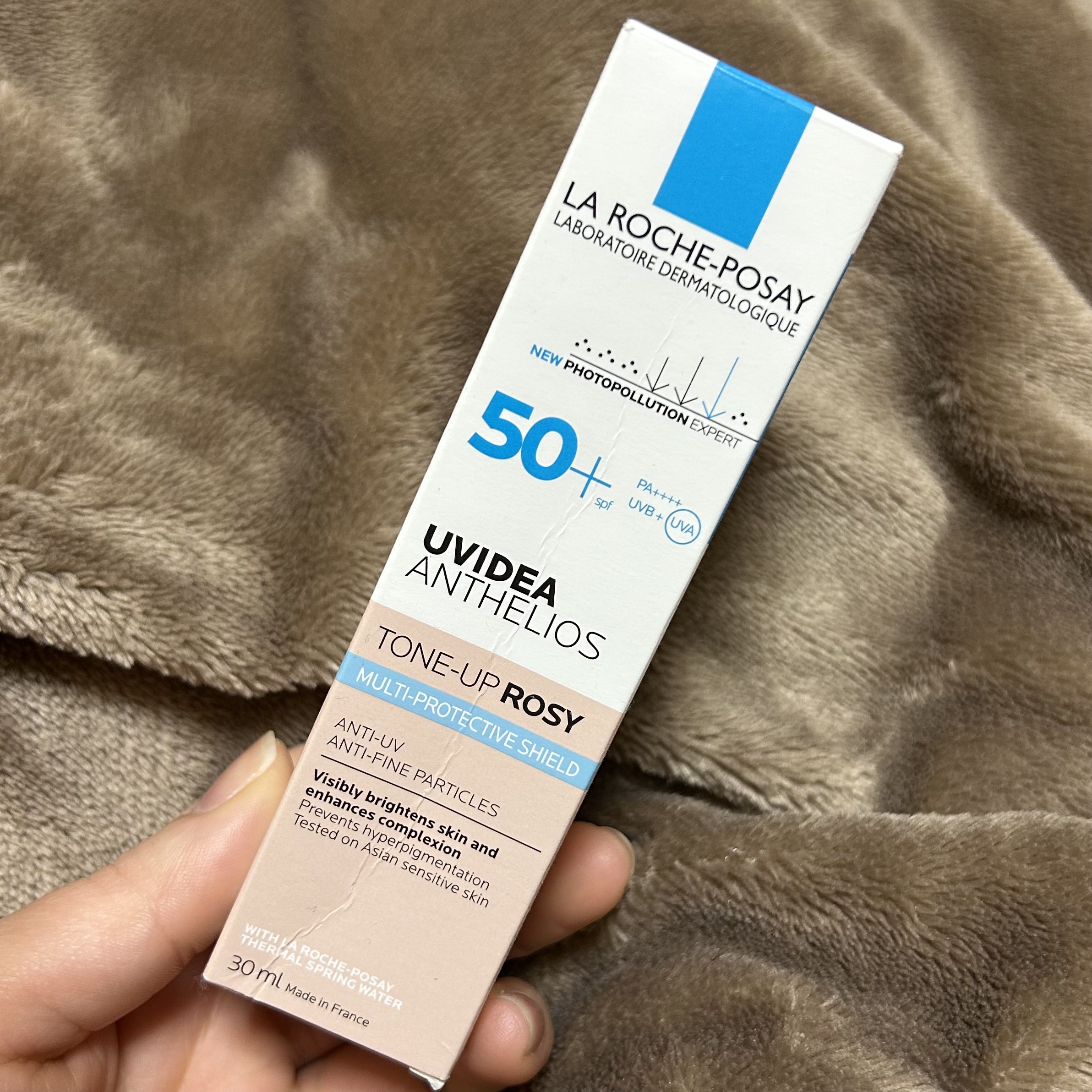 UVイデア XL プロテクショントーンアップ ローズ/ラ ロッシュ ポゼ/日焼け止めクリームを使ったクチコミ（3枚目）