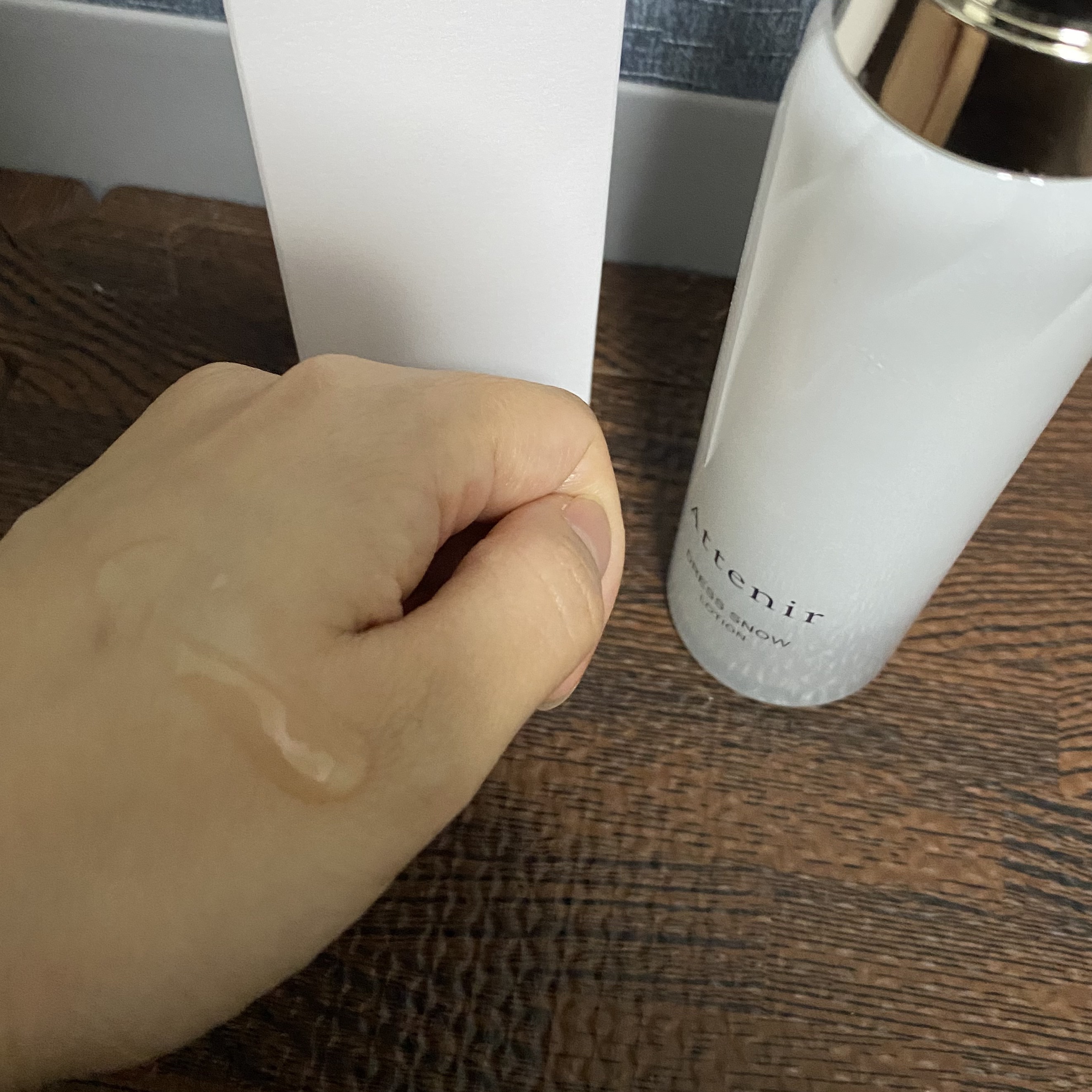 ドレススノー ローション【医薬部外品】 /アテニア/化粧水を使ったクチコミ（2枚目）