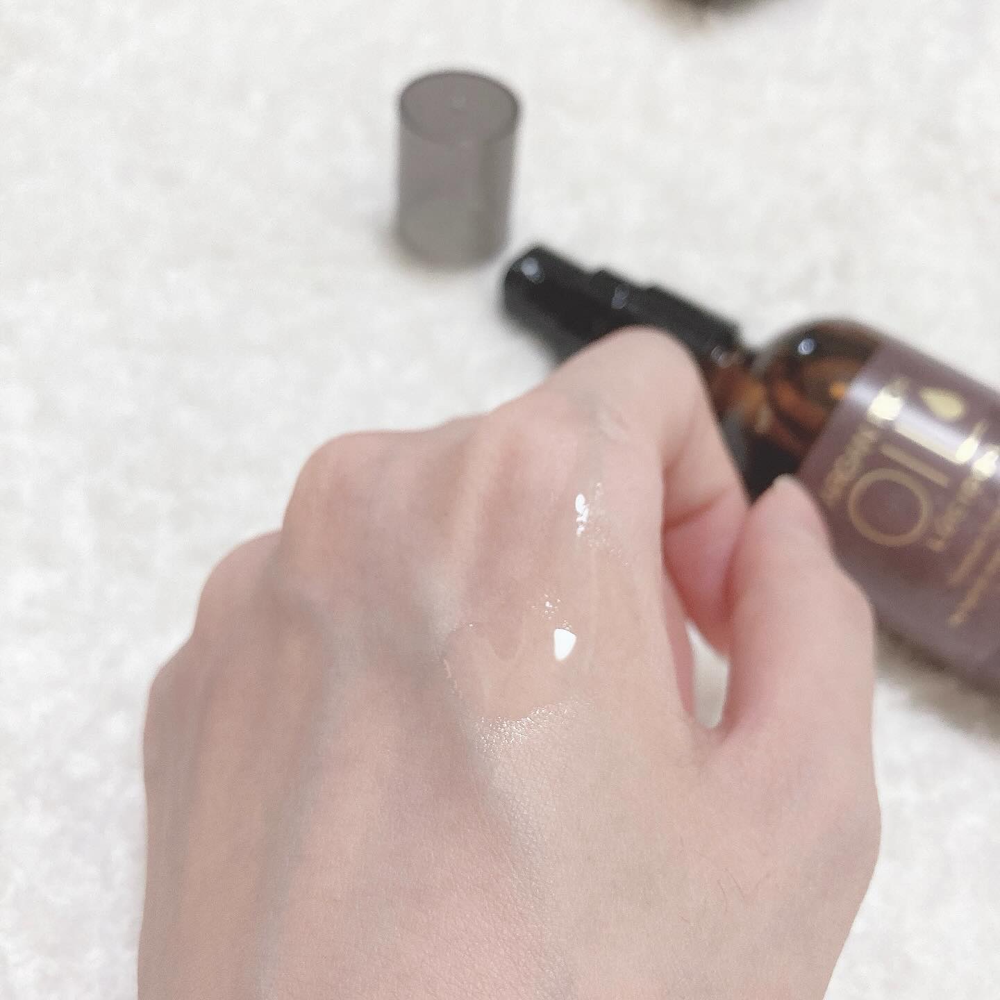 ＃プレミアムピュアオイル/ルシードエル/ヘアオイルを使ったクチコミ（2枚目）