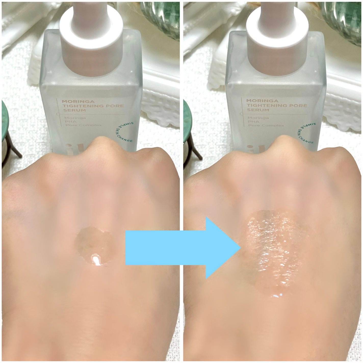 モリンガタイトニングポアセラム/ilso/美容液を使ったクチコミ(3枚目)
