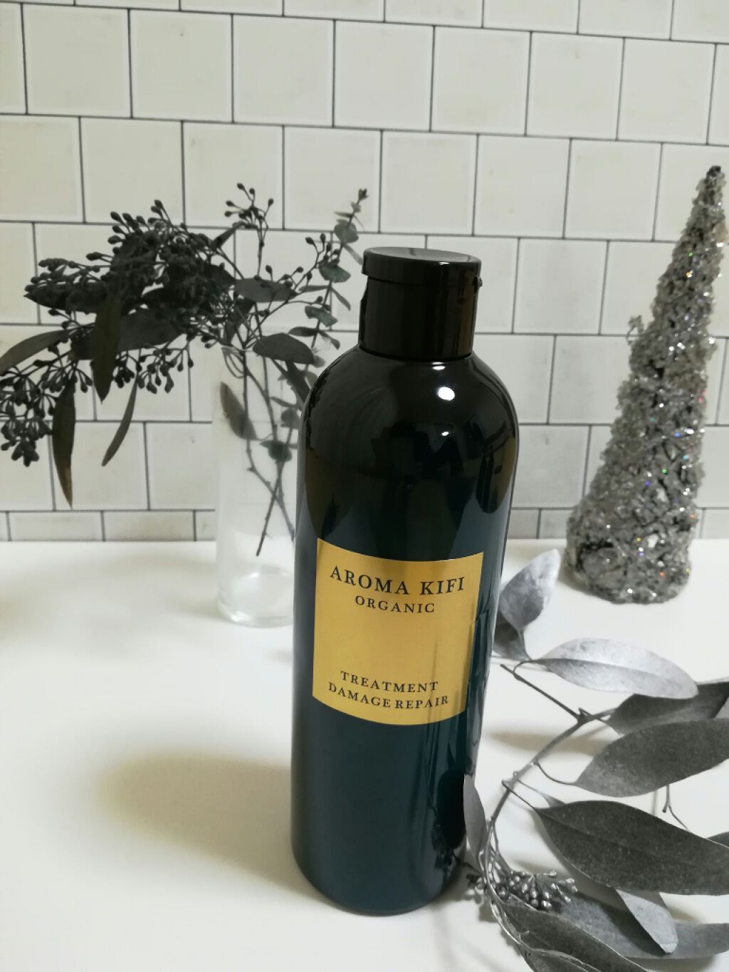 オーガニック シャンプー／トリートメント＜ダメージリペア＞/AROMA KIFI/シャンプー・コンディショナーを使ったクチコミ（1枚目）