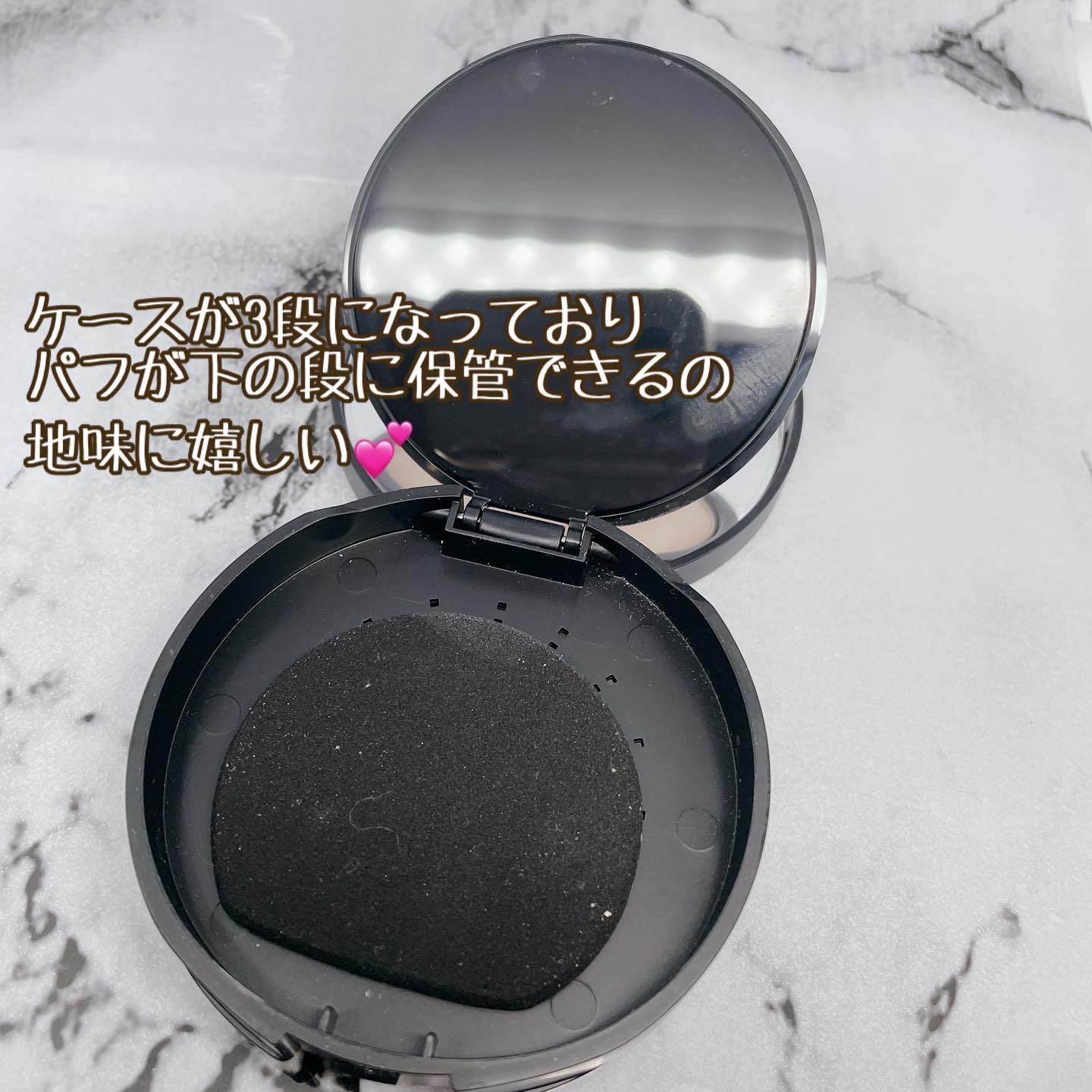 ベアプロ 16HR パウダー ファンデーション/bareMinerals/パウダーファンデーションを使ったクチコミ（2枚目）