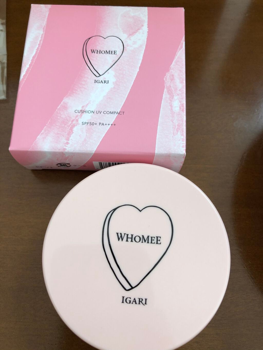 クッションUVパクト/WHOMEE/化粧下地を使ったクチコミ(1枚目)