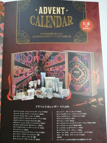 アドベントカレンダー 2021/SABON/その他キットセットを使ったクチコミ（3枚目）