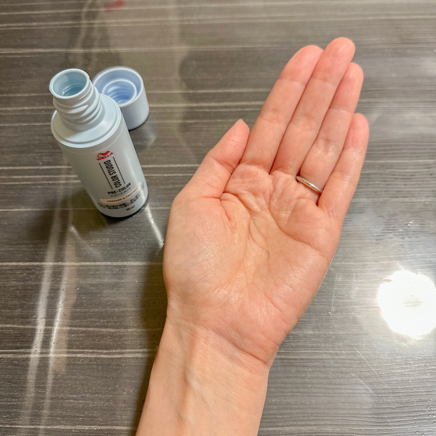 ウエラ カラースタジオ プレカラートリートメント/ウエラ/洗い流すヘアトリートメントを使ったクチコミ(1枚目)