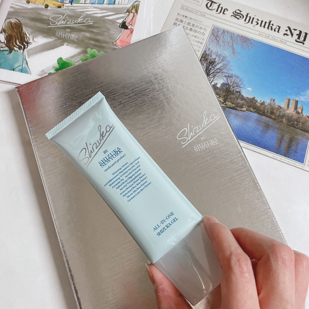 オールインワン シズカゲル/Shizuka BY SHIZUKA NEWYORK/オールインワン化粧品を使ったクチコミ（2枚目）