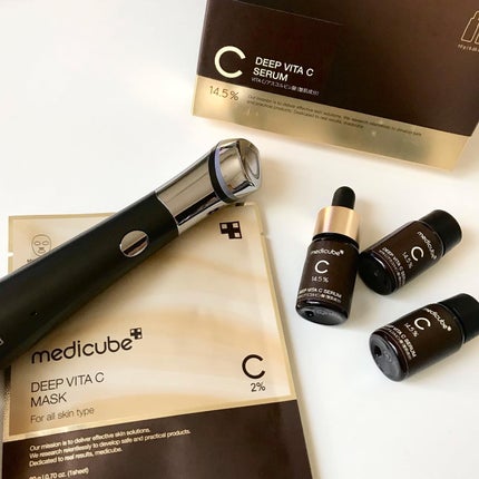 ディープビタ Cマスク/MEDICUBE/シートマスク・パックを使ったクチコミ(8枚目)