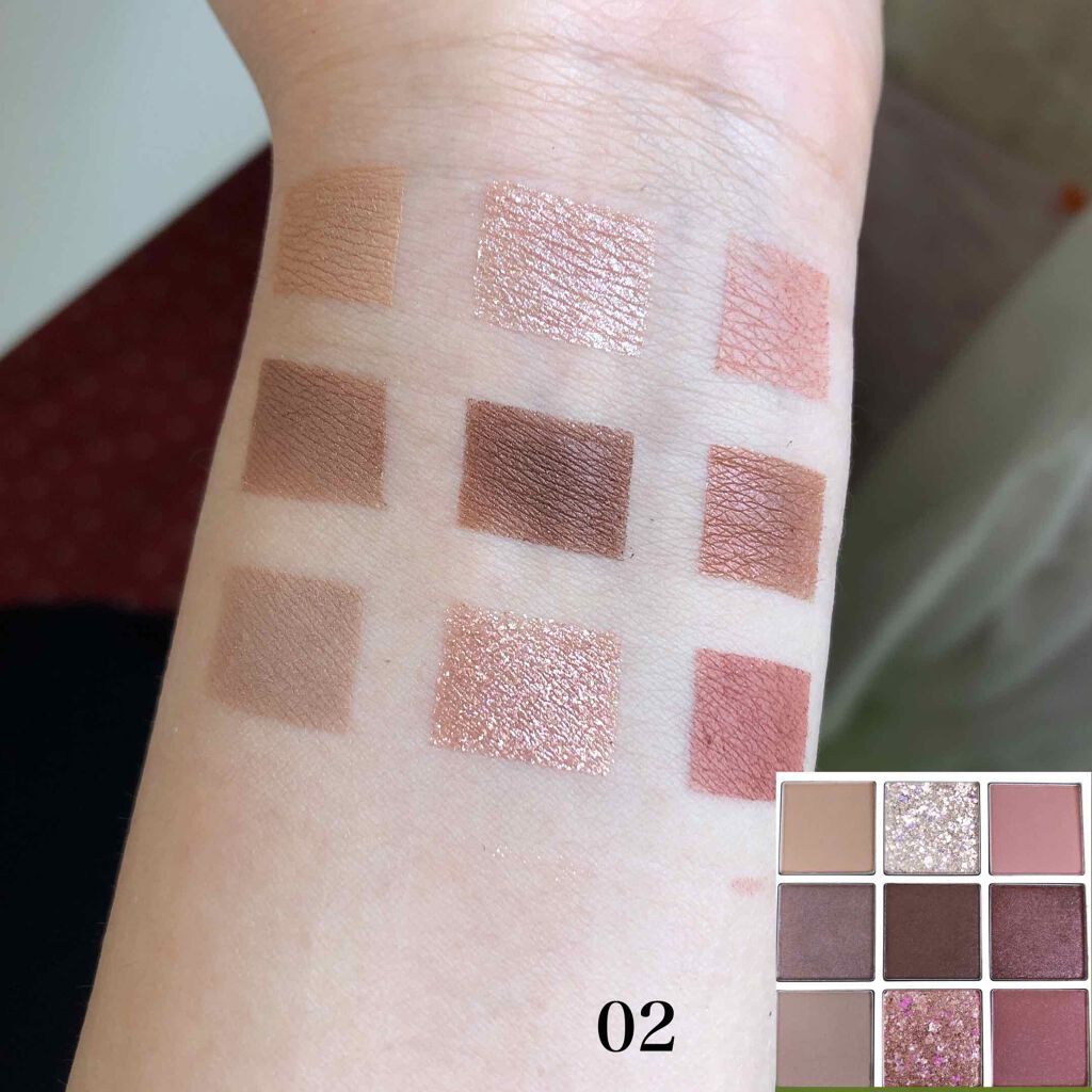 TERRAZZO Shadow palette 01/HOLIKA HOLIKA/アイシャドウパレットを使ったクチコミ（3枚目）