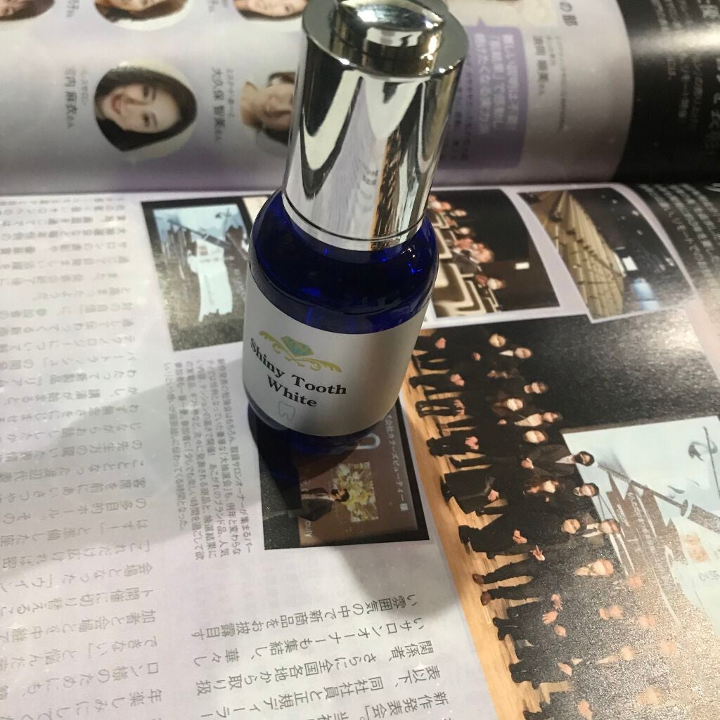 Shiny Tooth White/シャイニートゥースホワイト/NATURA BLANC/歯磨き粉を使ったクチコミ(1枚目)