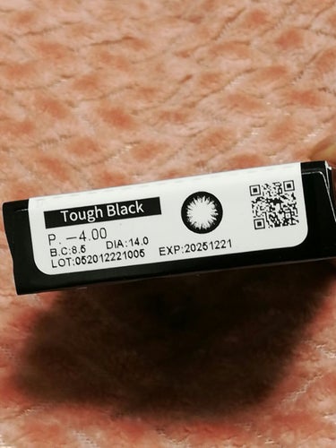Tough Black/TeAmo/カラーコンタクトレンズを使ったクチコミ（2枚目）