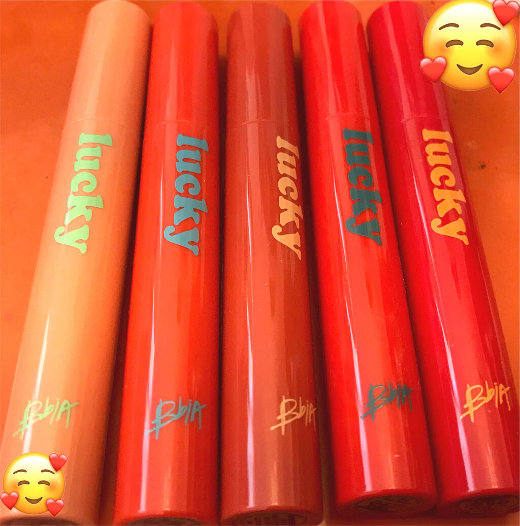 ラッキーシャインティント 01幸運/BBIA/リップティントを使ったクチコミ（3枚目）