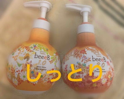 モイストシャイン シャンプー1.0/モイストシャイン トリートメント2.0/beee8/市販シャンプーを使ったクチコミ(1枚目)