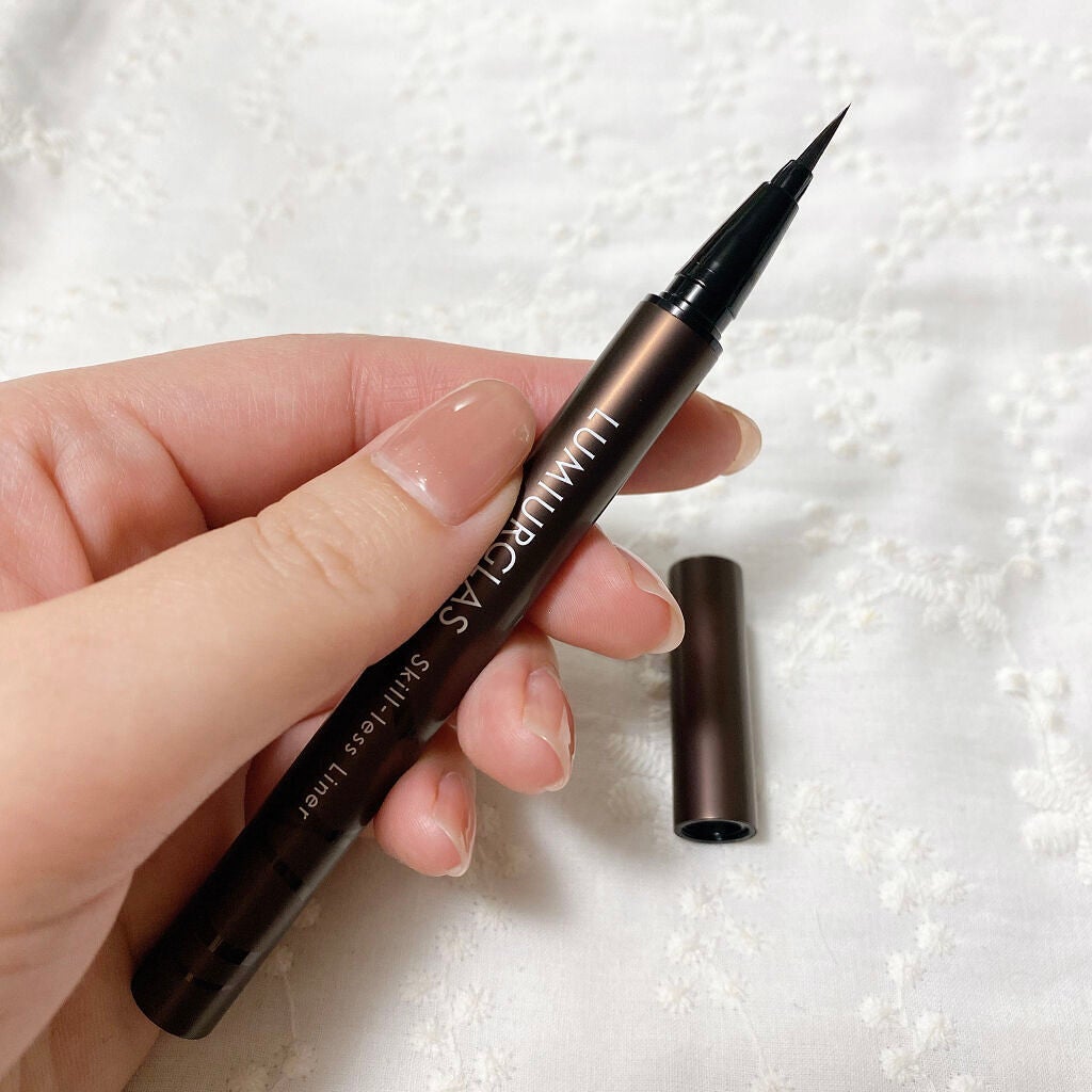 スキルレスライナー/LUMIURGLAS/リキッドアイライナーを使ったクチコミ(2枚目)