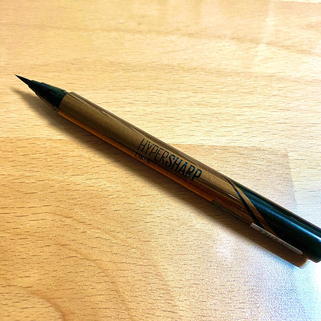 ハイパーシャープ ライナー R/MAYBELLINE NEW YORK/リキッドアイライナーを使ったクチコミ(3枚目)
