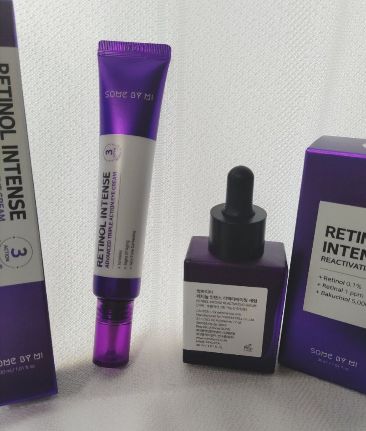 レチノールインテンシブ アドバンスドトリプルアクションアイクリーム/SOME BY MI/アイケア・アイクリームを使ったクチコミ（2枚目）