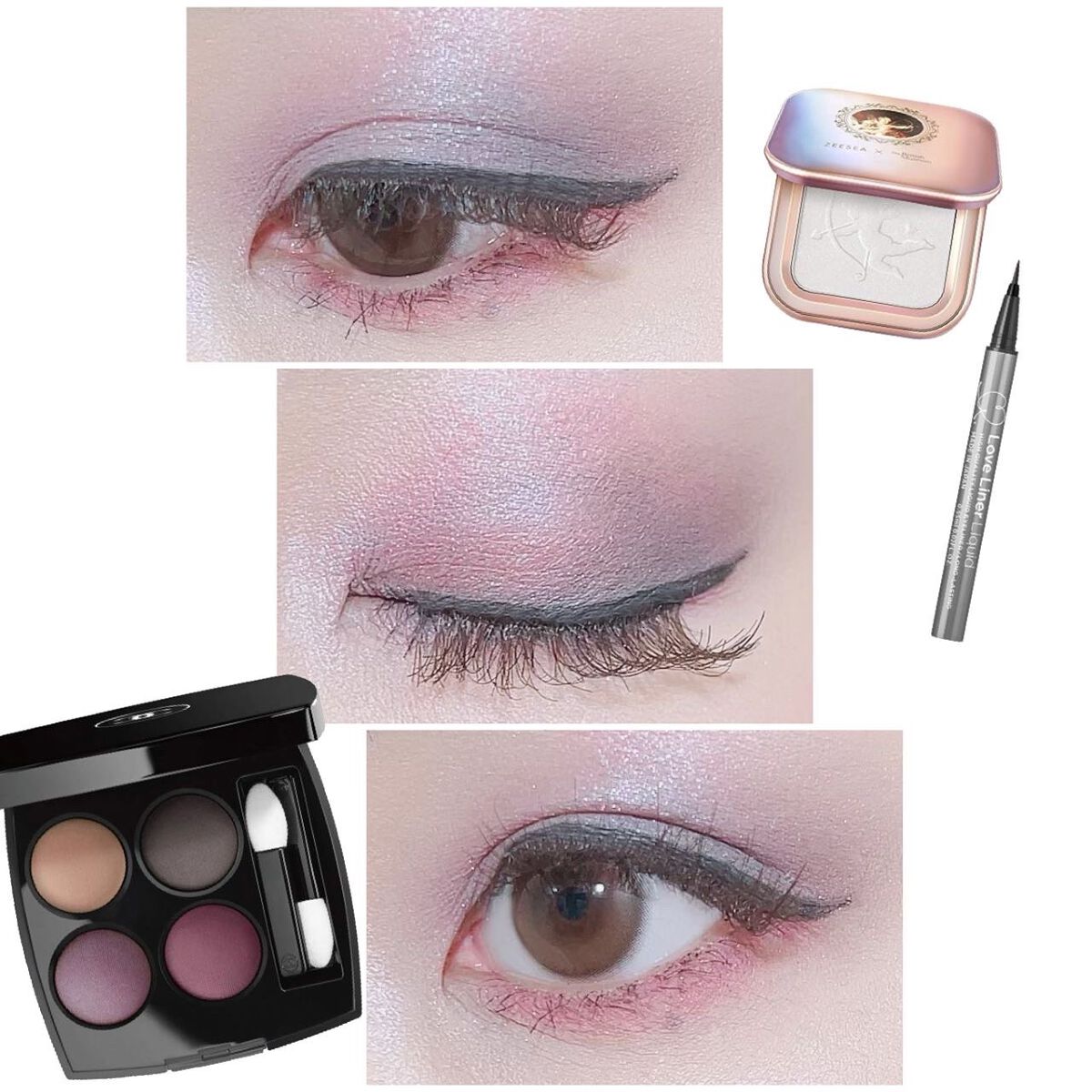 レ キャトル オンブル/CHANEL/アイシャドウパレットを使ったクチコミ（1枚目）