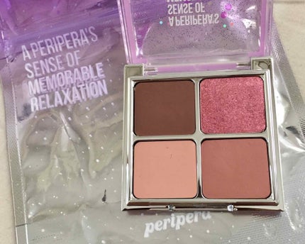 【限定】 ASMR シュガー ジェリー カラー パレット/PERIPERA/ジェル・クリームアイシャドウを使ったクチコミ(2枚目)