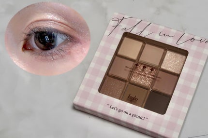 KEYBO FALL IN LOVE SHADOW PALETTE/keybo/アイシャドウパレットを使ったクチコミ(1枚目)