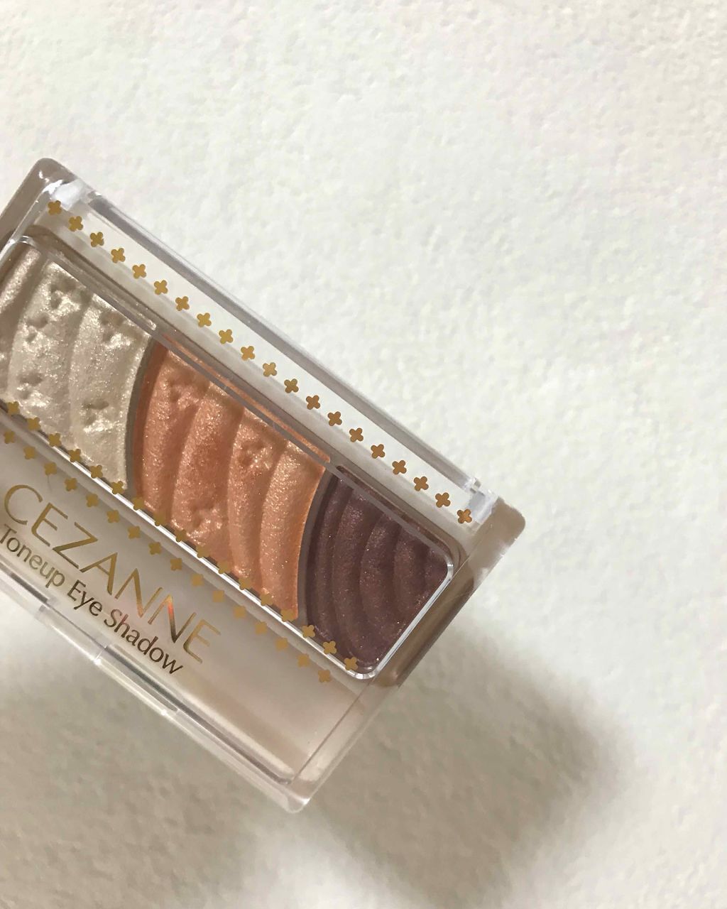 トーンアップアイシャドウ/CEZANNE/アイシャドウパレットを使ったクチコミ（1枚目）