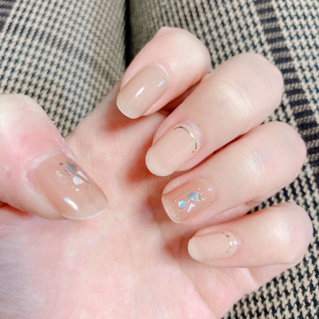 ネイルフィット ジェルネイルシール/GELATO FACTORY/ネイルシールを使ったクチコミ(1枚目)