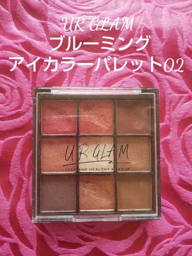 UR GLAM　BLOOMING EYE COLOR PALETTE/U R GLAM/パウダーアイシャドウを使ったクチコミ（2枚目）