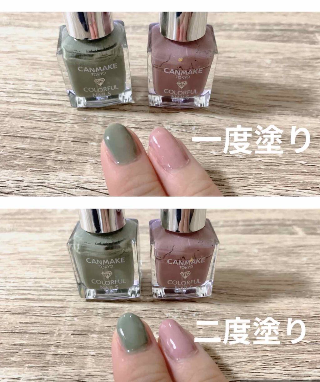 カラフルネイルズ/キャンメイク/マニキュアを使ったクチコミ(2枚目)