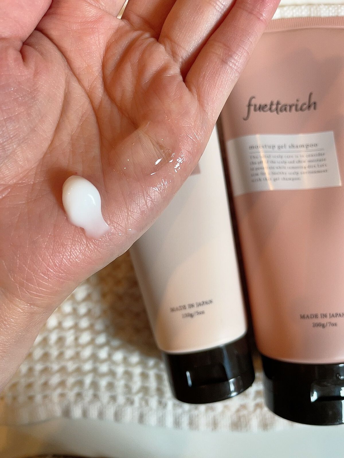 モイストアップ ジェル シャンプー/トリートメント/fuettarich (フエッタリッチ)/サロンシャンプーを使ったクチコミ(2枚目)