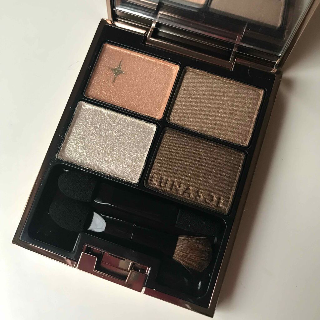 スターシャワーアイズ 05 Close of Night/LUNASOL/アイシャドウパレットを使ったクチコミ（2枚目）