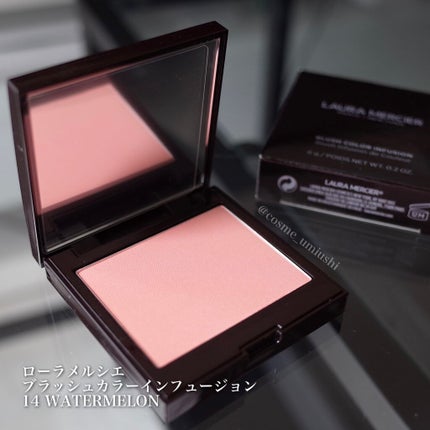 ブラッシュ カラー インフュージョン/ローラ メルシエ/パウダーチークを使ったクチコミ(1枚目)