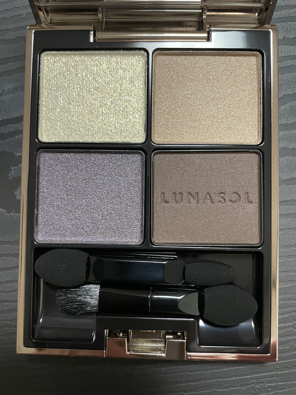 アイカラーレーション EX22 Nightfall（限定発売）/LUNASOL/アイシャドウパレットを使ったクチコミ（1枚目）