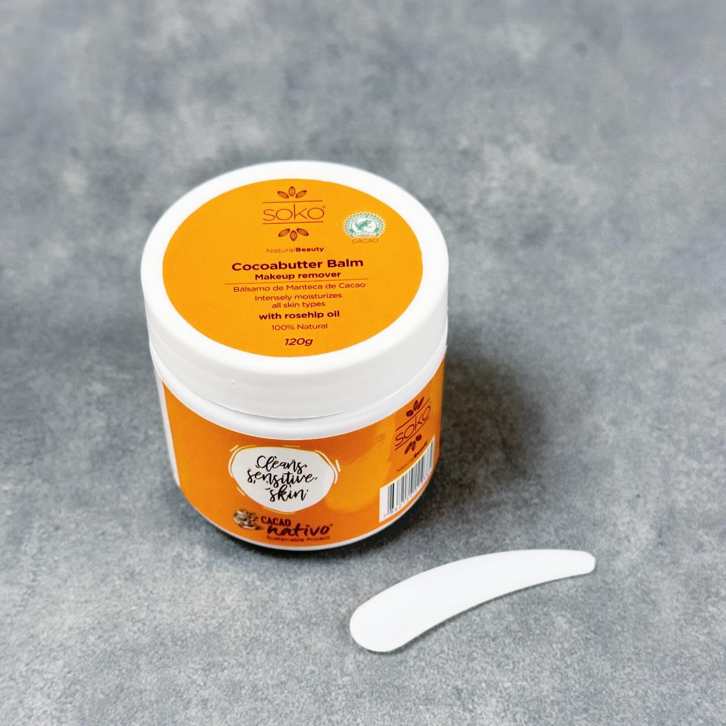 カカオバター オリジナルクレンジングバーム/SOKO NaturalBeauty/クレンジングバームを使ったクチコミ（1枚目）