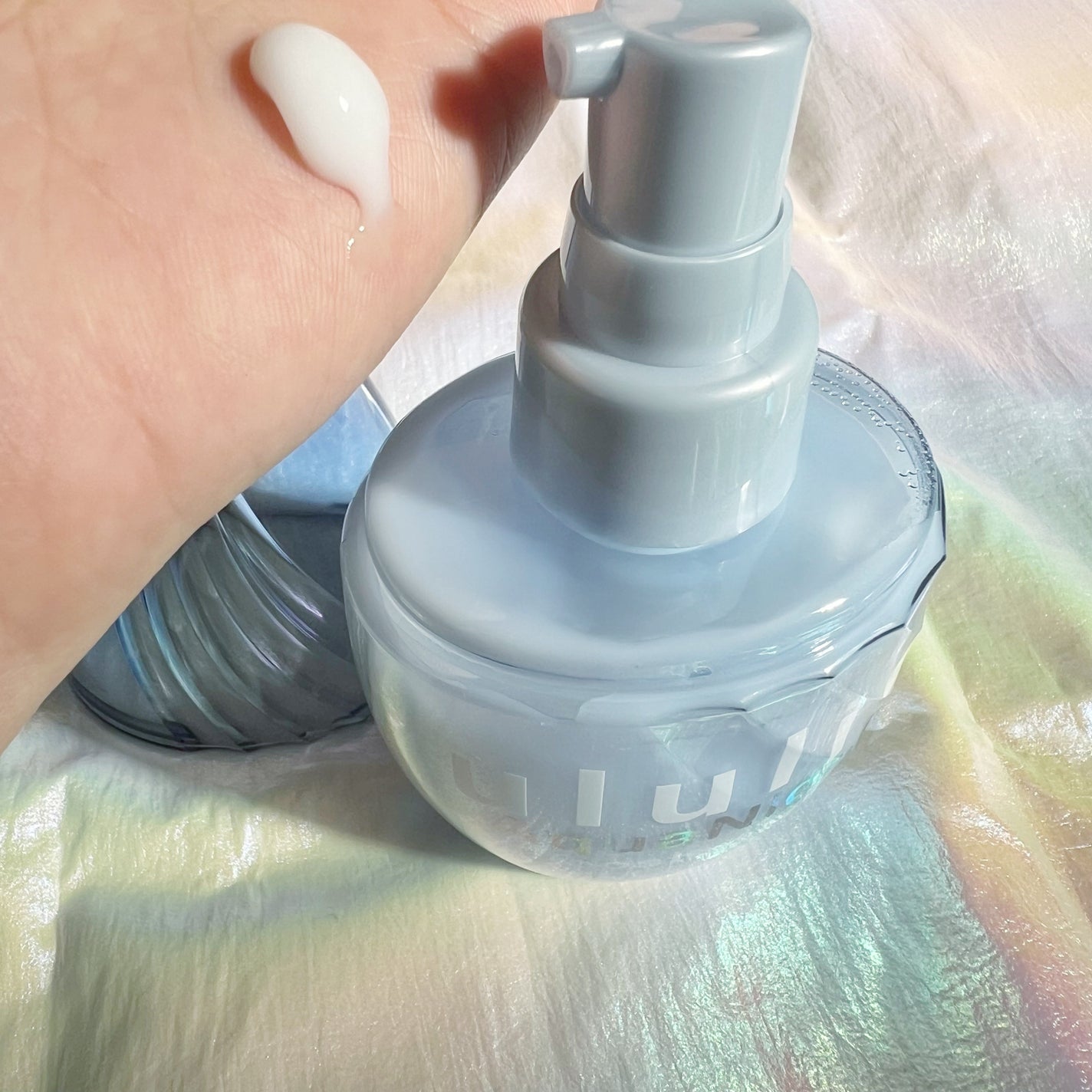 ウルリス アクアナイト ウォーターコンク ブースター ヘアミルク/ululis/ヘアミルクを使ったクチコミ(3枚目)