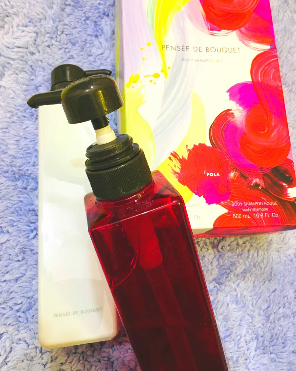 パンセ ド ブーケ ボディシャンプー(ルージュ)/パンセ ド ブーケ/ボディソープを使ったクチコミ(1枚目)