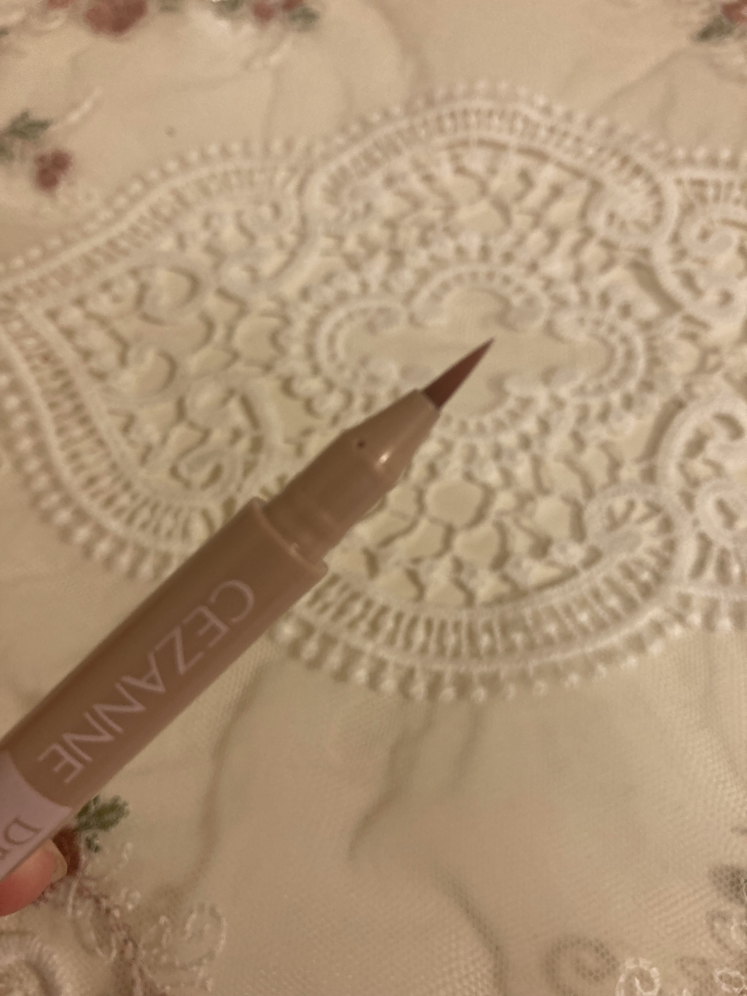 描くふたえアイライナー/CEZANNE/リキッドアイライナーを使ったクチコミ（2枚目）