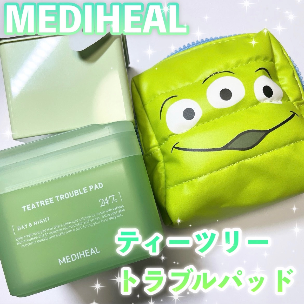 ティーツリー トラブルパッド/MEDIHEAL/トナーパッドを使ったクチコミ（1枚目）