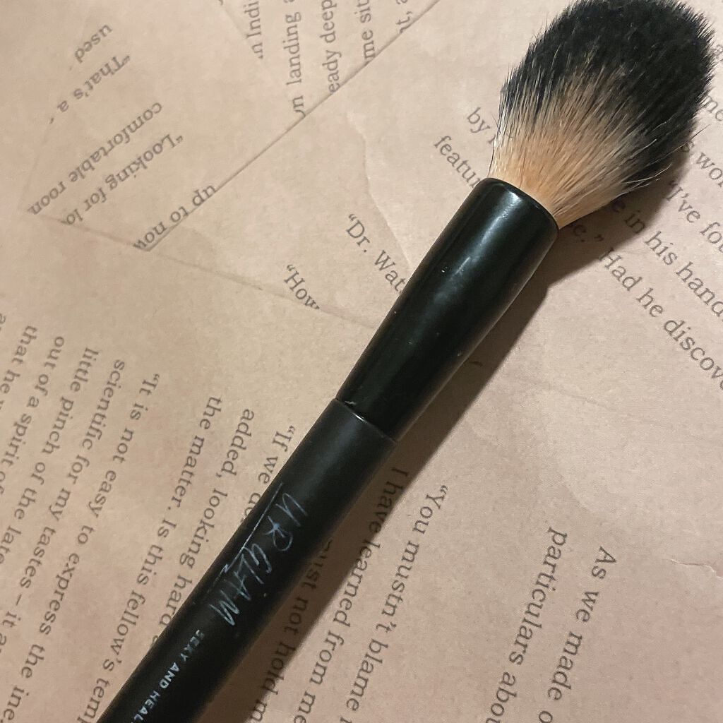 UR GLAM CHEEK BRUSH/U R GLAM/メイクブラシを使ったクチコミ(1枚目)