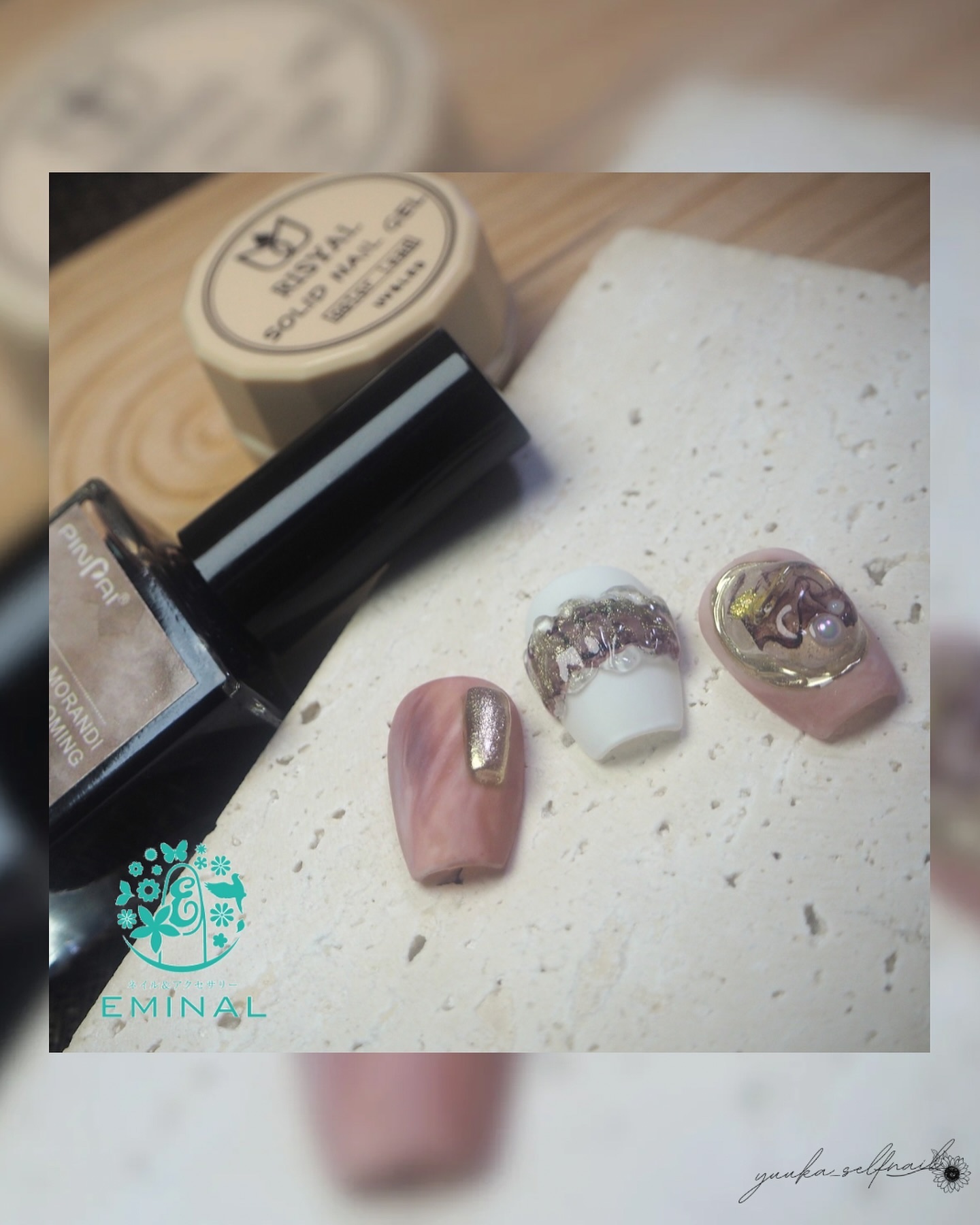 #秋ネイル,#ブラウンネイル,#オータムネイル,#一癖ネイル,#ニュアンスネイルのネイルデザイン