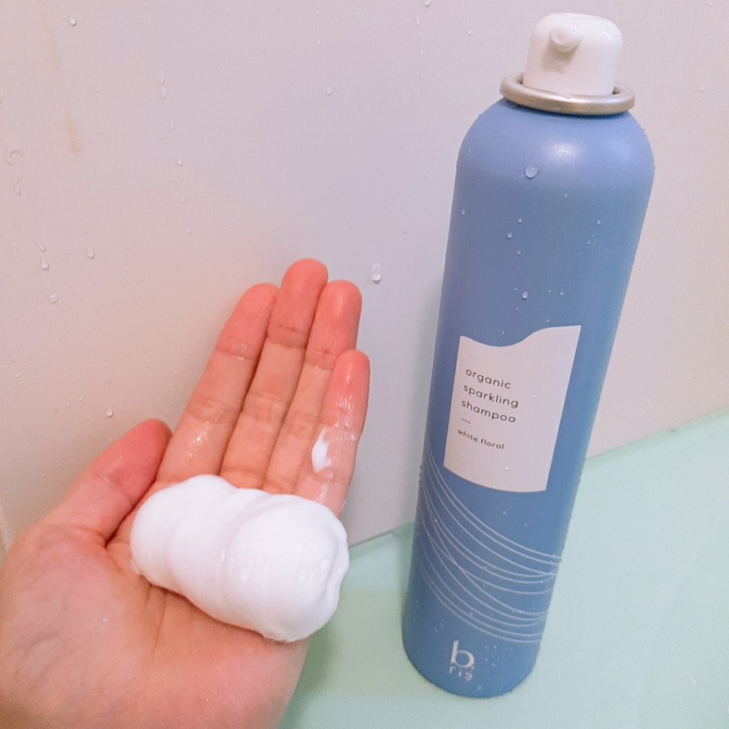 オーガニックスパークリングシャンプー/b.ris/市販シャンプーを使ったクチコミ（2枚目）
