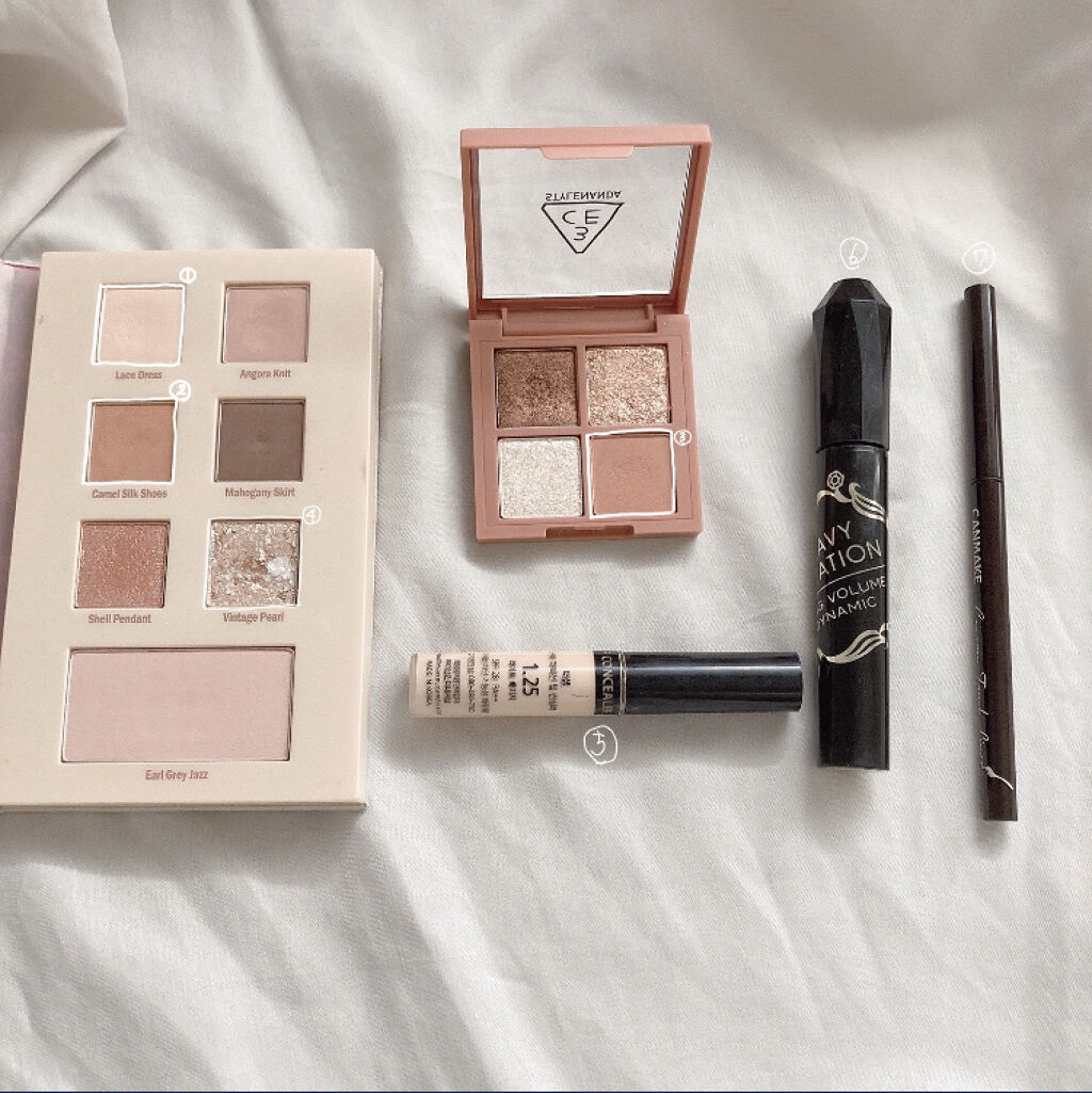 3CE ミニ マルチアイカラーパレット/3CE/アイシャドウパレットを使ったクチコミ（3枚目）