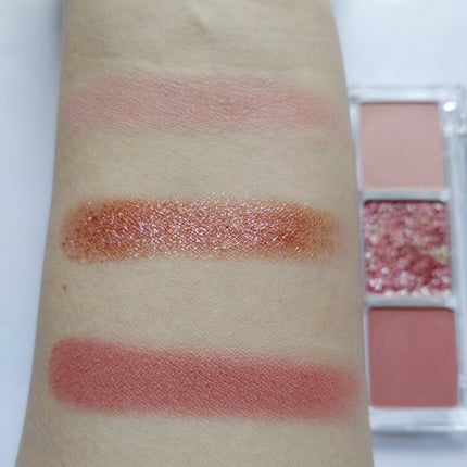 3色フローラアイパレット 03 チューリップ/LEEMEMBER/アイシャドウパレットの画像