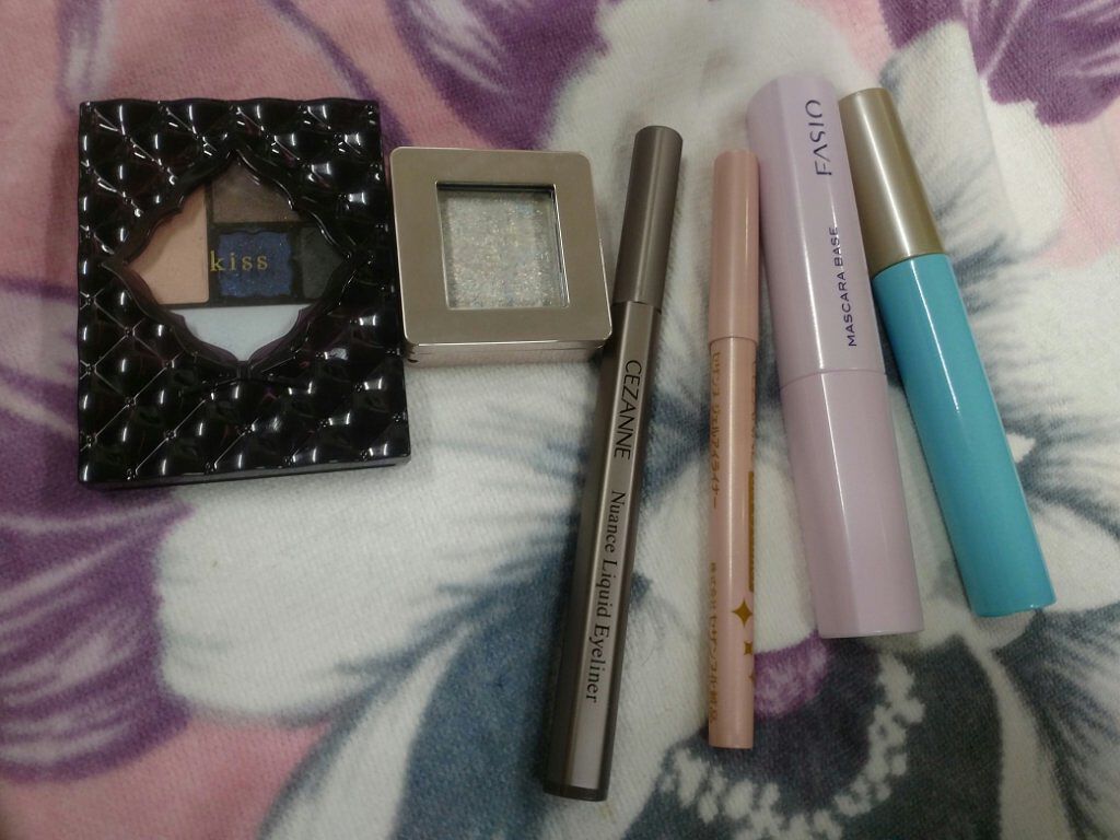 ジェルアイライナー/CEZANNE/ジェルアイライナーを使ったクチコミ（1枚目）