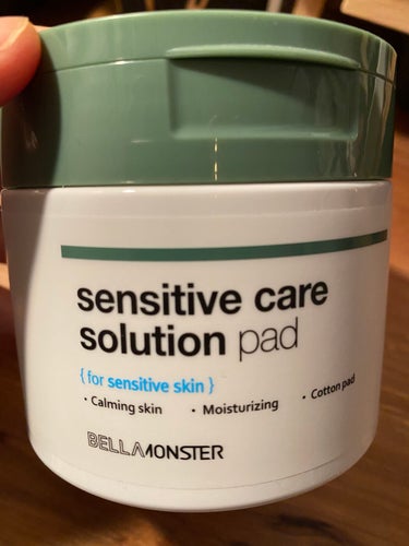 Sensitive care solution pad/BELLAMONSTER/化粧水を使ったクチコミ（3枚目）