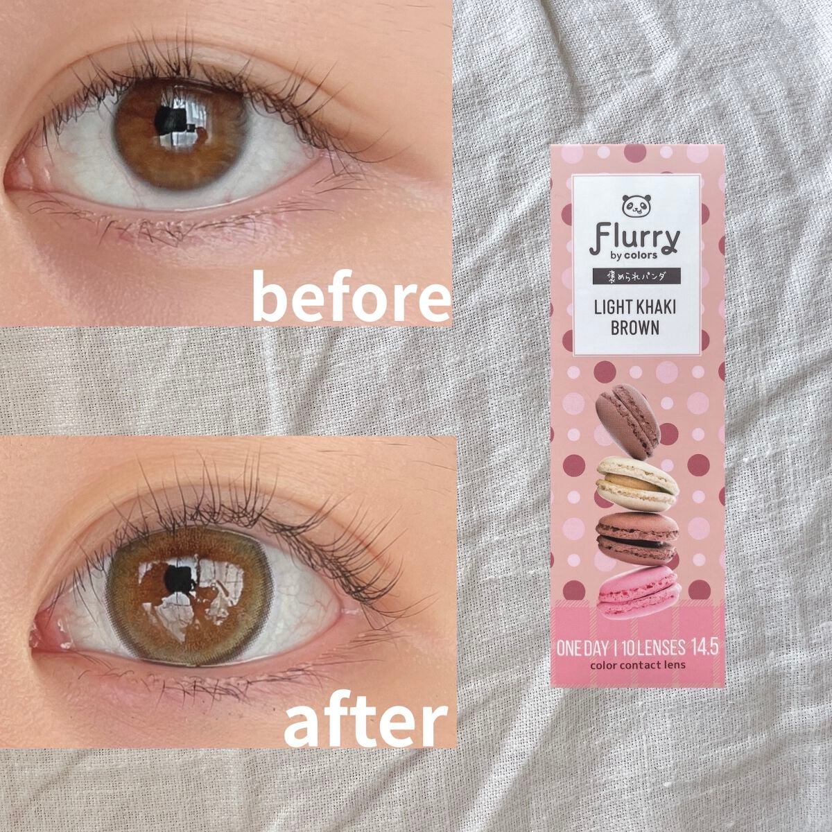 Flurry by colors 1day/Flurry by colors/ワンデー(1DAY)カラコンを使ったクチコミ(3枚目)