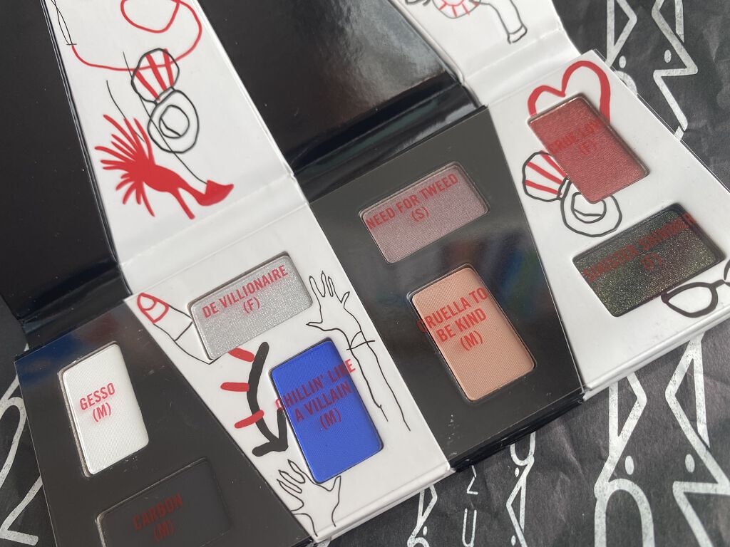 スモール アイシャドウ × 8 クルエラ トゥ ビー カインド/M・A・C/アイシャドウパレットを使ったクチコミ（2枚目）