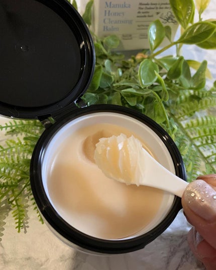 マヌカハニー クレンジングバーム/アピセラピーコスメティクス/クレンジングバームを使ったクチコミ(3枚目)