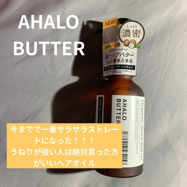 モイスト＆リペア ヘアオイル/AHALO BUTTER/ヘアオイルを使ったクチコミ（1枚目）