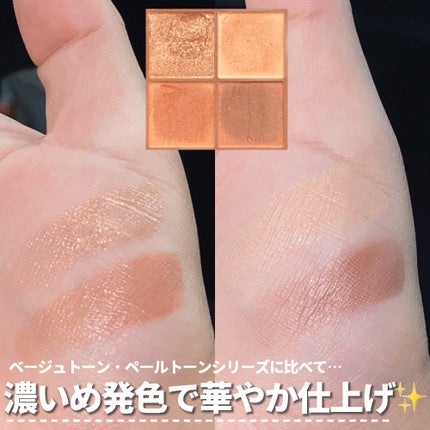 ビタートーンアイシャドウ/CEZANNE/パウダーアイシャドウを使ったクチコミ(4枚目)