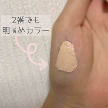 ダブル ロングウェアー カバー コンシーラー/PERIPERA/リキッドコンシーラーを使ったクチコミ(4枚目)