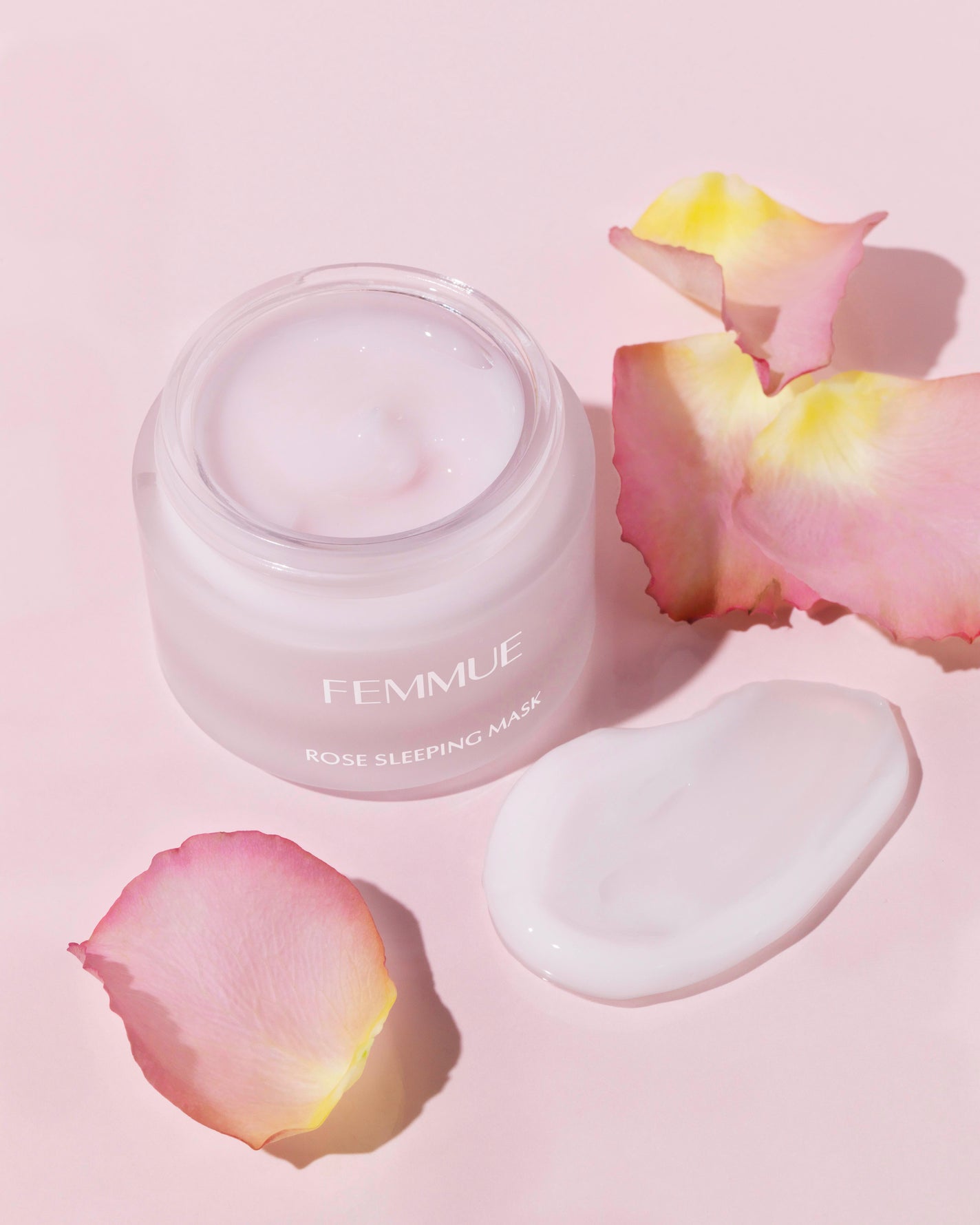 ローズウォーター スリーピングマスク/FEMMUE/フェイスクリームを使ったクチコミ(3枚目)